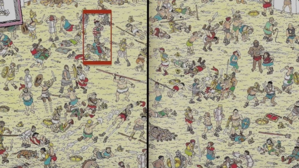 Can you find Waldo using synthetic data?
