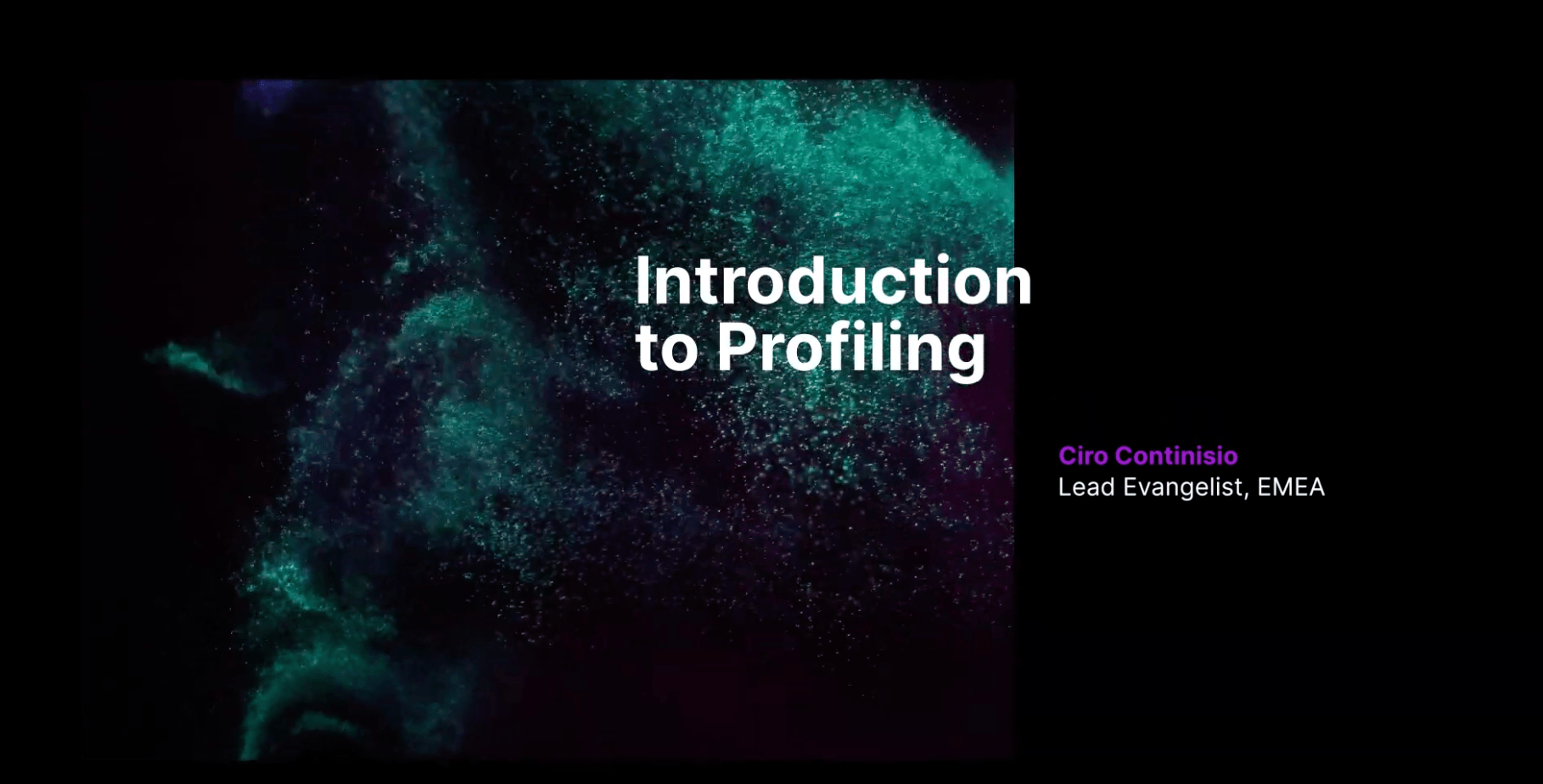 Introduction to Profiling