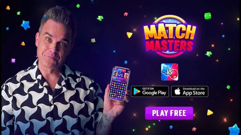 Robbie's Trailer für Match Masters