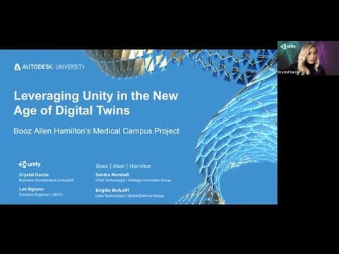 새로운 디지털 트윈 시대에 Unity 활용하기: 부즈 앨런 해밀턴의 캠퍼스 프로젝트