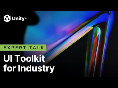 UI Toolkit for Industry视频操作指引