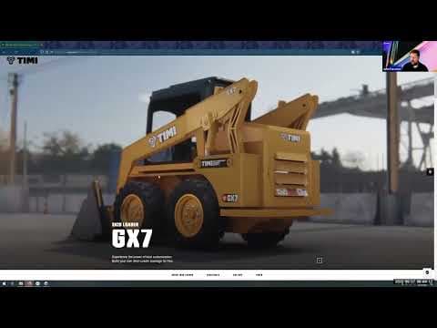 Road to the metaverse: Special Edition. How it’s made - TIMI skid loader demo