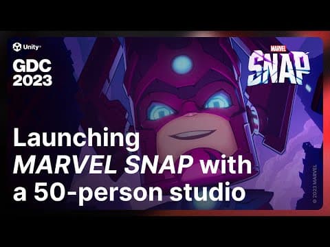 Как MARVEL SNAP стала одной из крупнейших мобильных игр 2022 года | Unity на GDC 2023