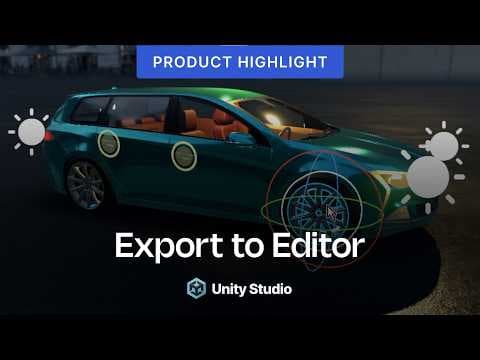 Export to Editor | Unity Studio