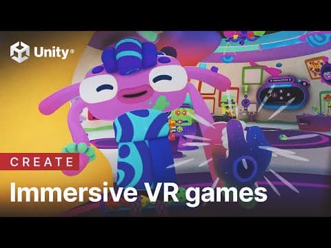 Immersive VR games made with Unity