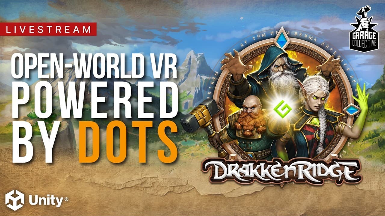Drakenridge | Construindo um RPG VR de mundo aberto com DOTS