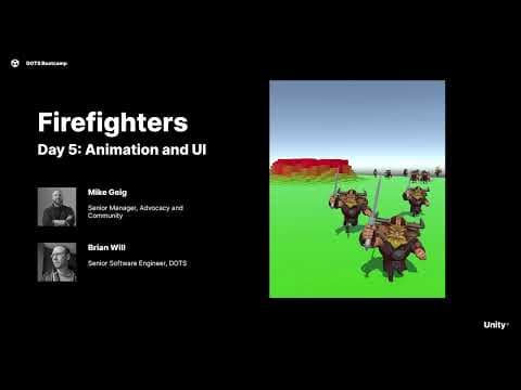DOTS Bootcamp | Bonus session: Adding Animation and UI