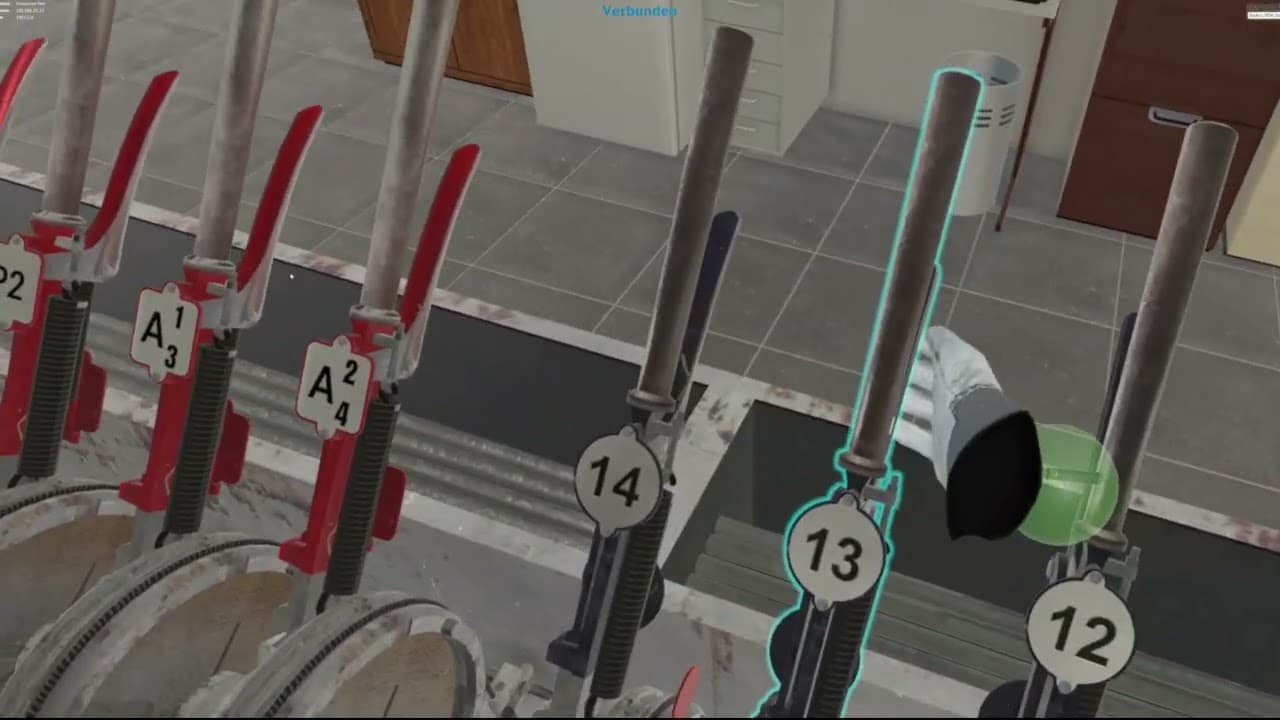 Deutsche Bahn Weichensteuerungssystem VR-Demo