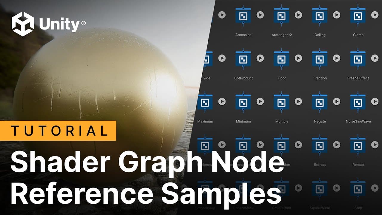 Node Sample Reference for Shader Graph