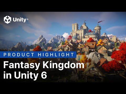 Fantasy-Königreich in Unity 6