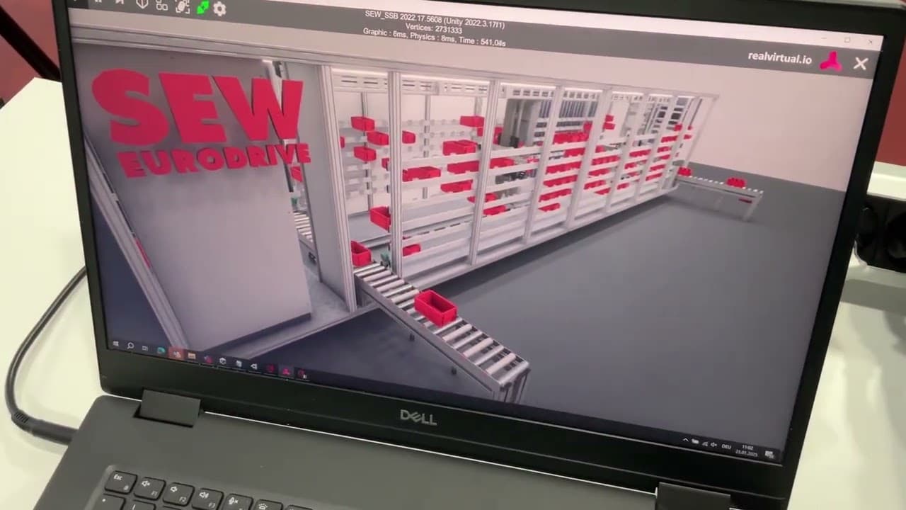 SEW Eurodrive controller video