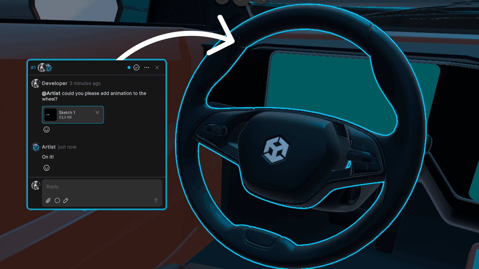 Unity Studio annotations feature