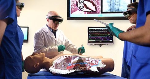 HoloLensを搭載したCAE VimedixAR