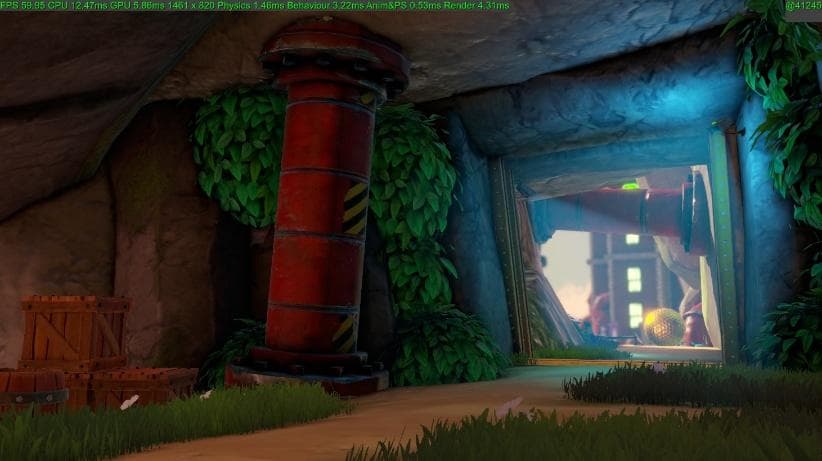 In-game screenshot from Yooka-Replaylee by Playtonic Games | Made with Unity.