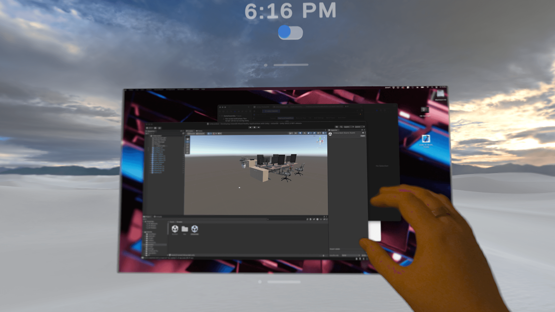 Developing visionOS Mixed Reality Applications with Unity
