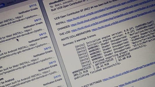 开始使用 Unity Build Automation