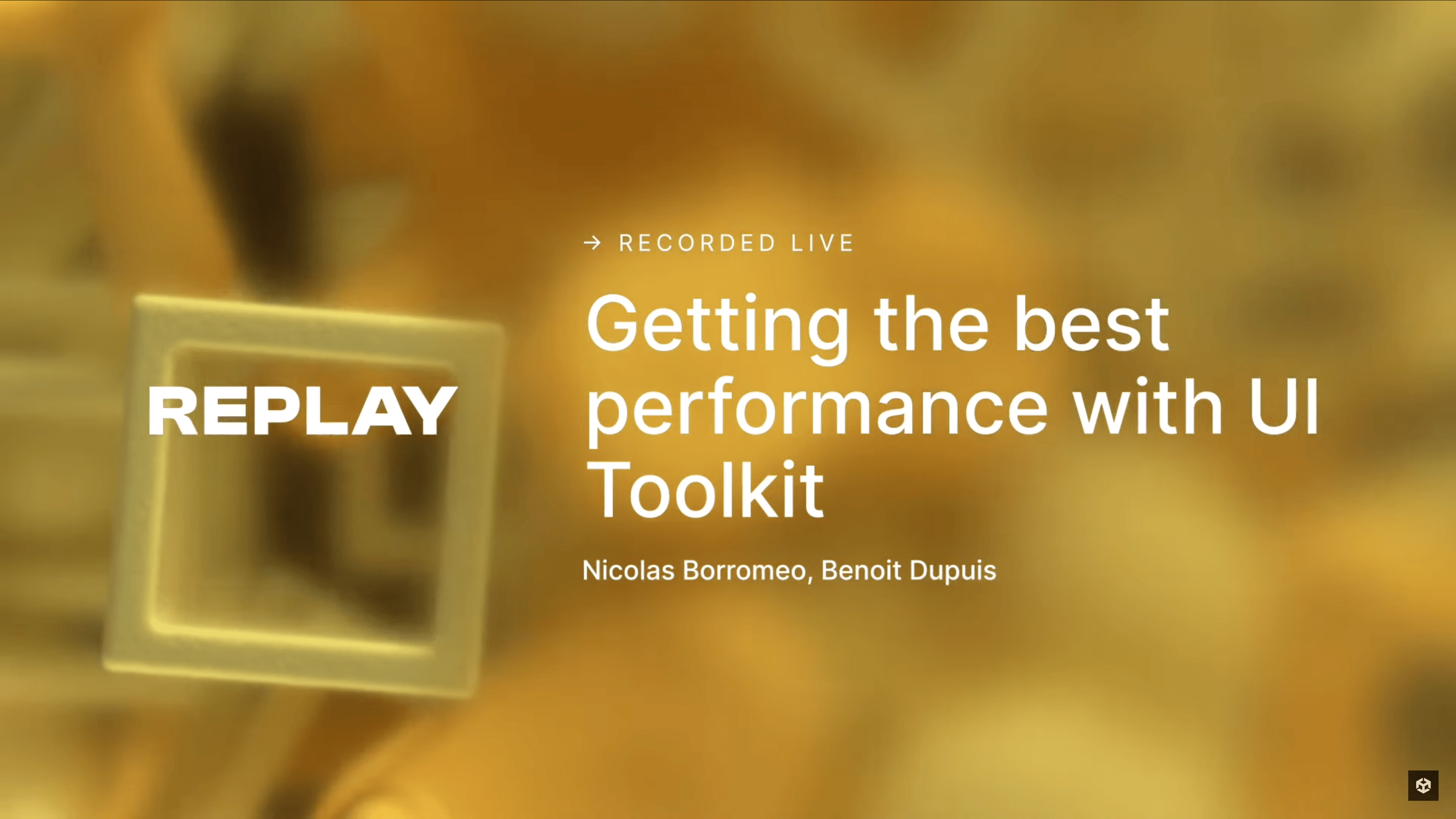 Obtenir les meilleures performances avec l'UI Toolkit