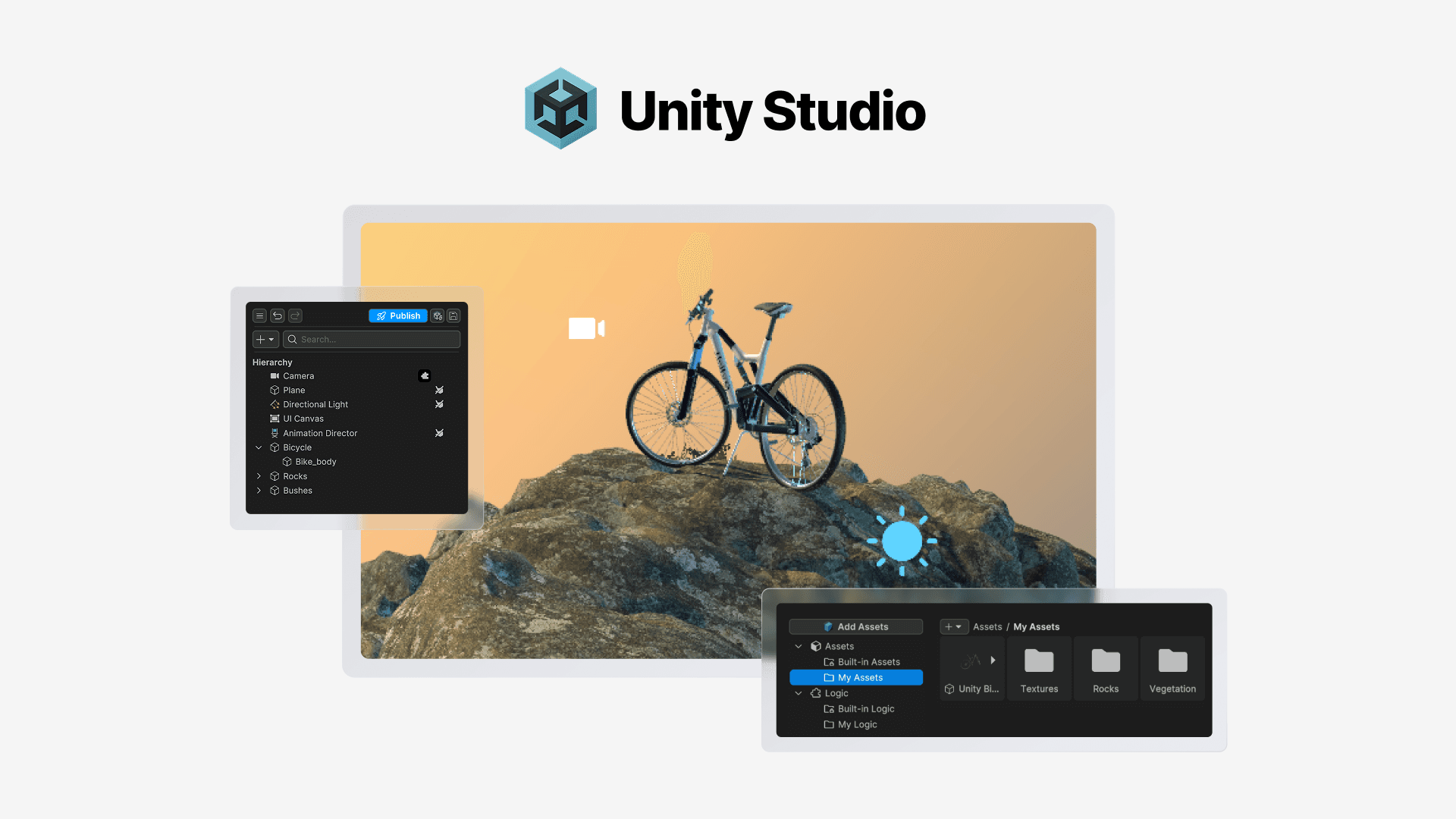 Unity Studio — это веб-редакторы без кода