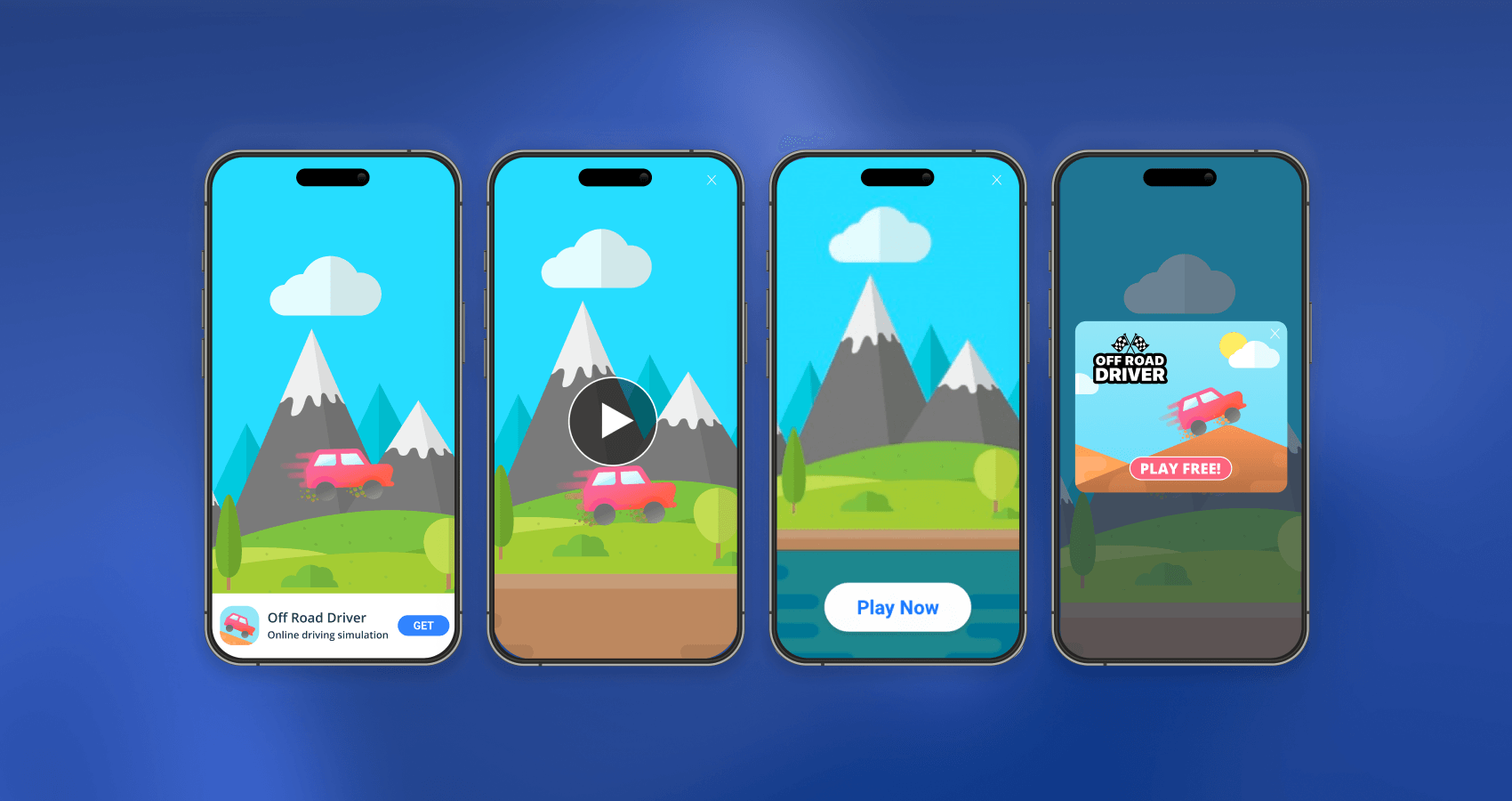 game app screen flow