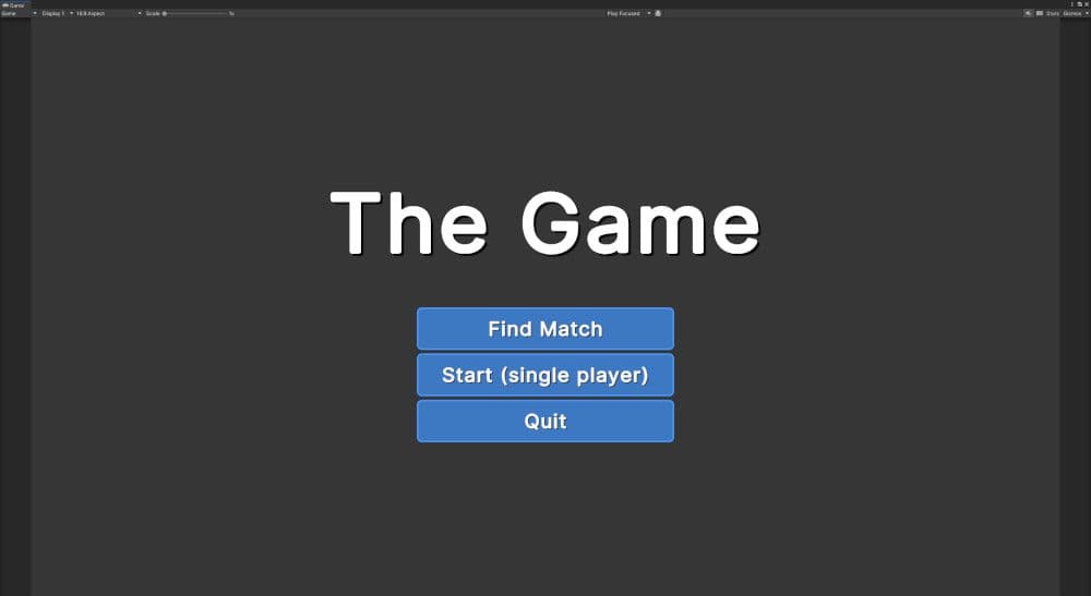 Kleinmaßstäbliches wettbewerbsfähiges Mehrspieler-Template