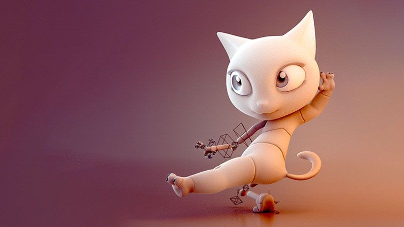 ZivaVFX Cat 캐릭터 릭 모델