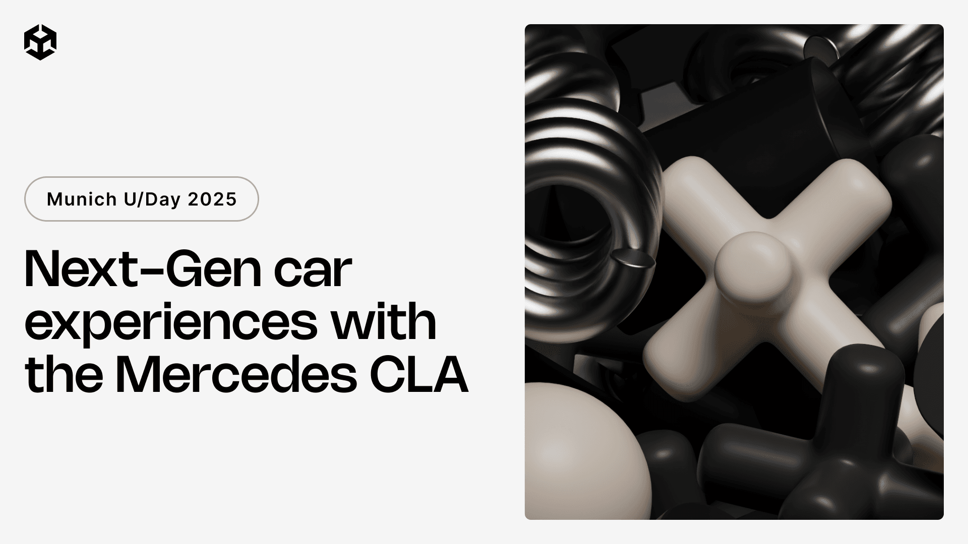 Next-Gen Car Experiences with the Mercedes CLA at Unity U/Day Munich 2025