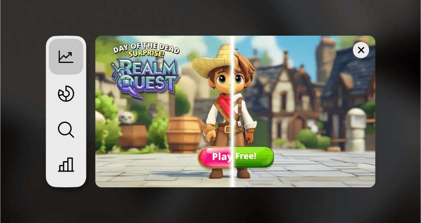 créatif en cours de création