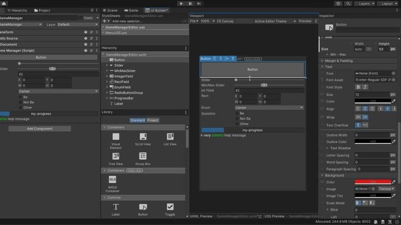Fluxos de trabalho visuais do UI Builder
