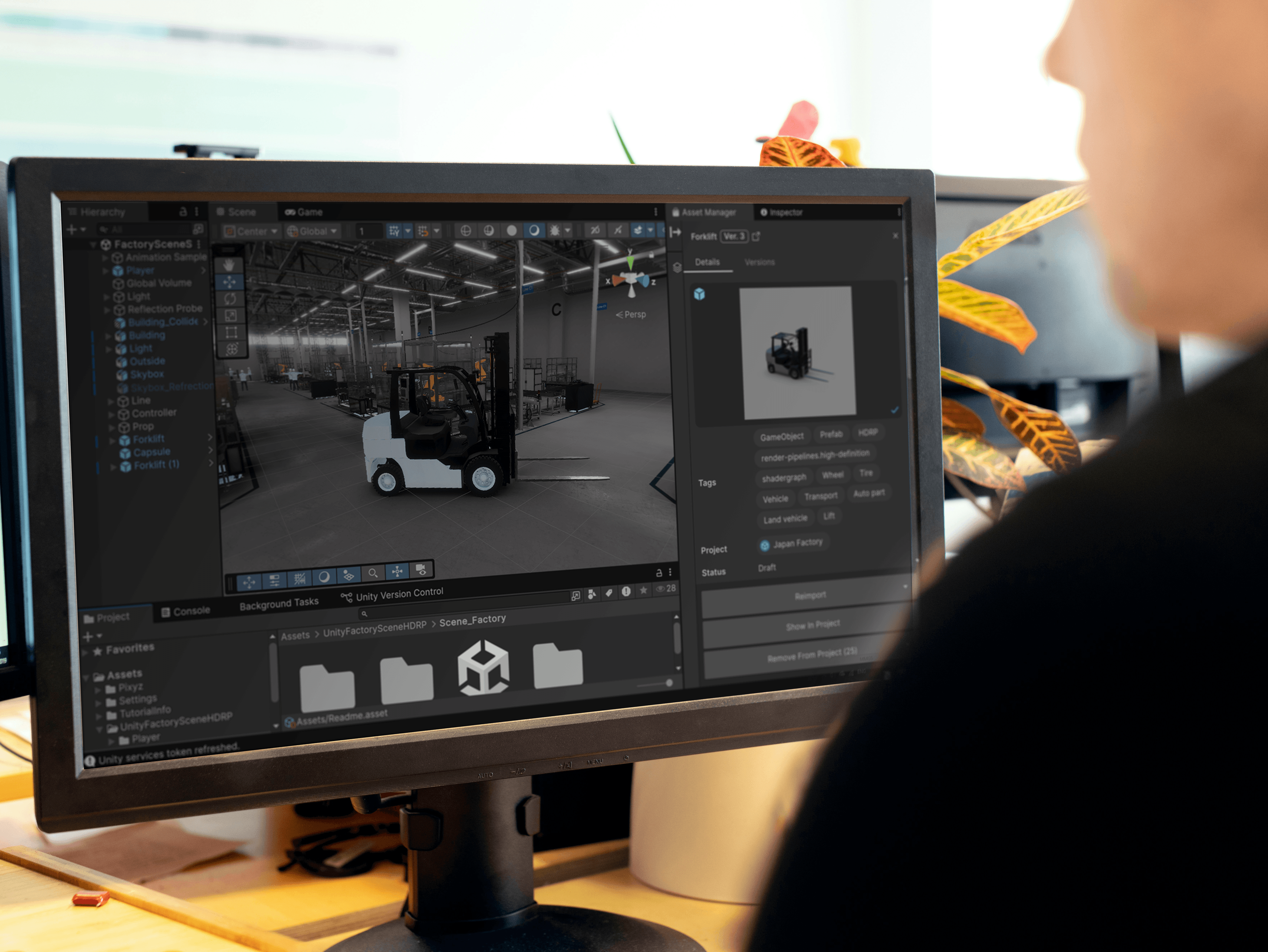 Unity Asset Manager — это облачное решение для управления цифровыми активами, которое упрощает процесс загрузки, управления, преобразования и доступа команд к их сложным активам 3D в реальном времени.