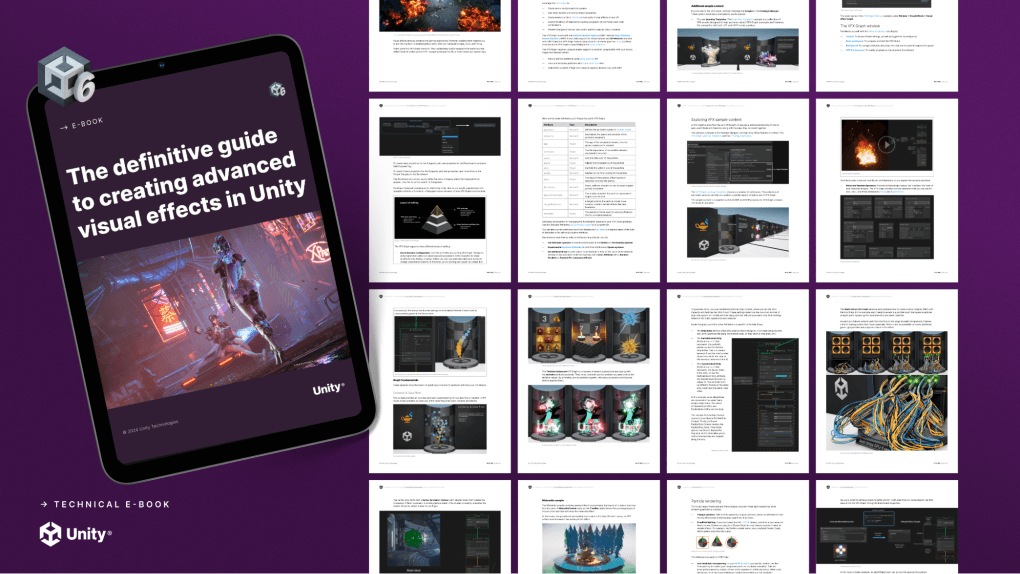 The Unity 6 edition of the VFX Graph e-book