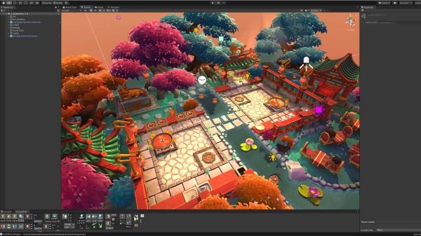 Interface trop cuite dans l'éditeur Unity