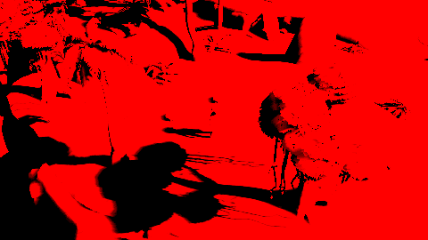 Ein Bildschirmraum-Pass mit niedriger Auflösung auf den Schatten erzeugt die Randverlauf-Farben und erstellt einen Verlauf in Lichtrichtung. Es verlässt sich später auf bilineares Sampling.