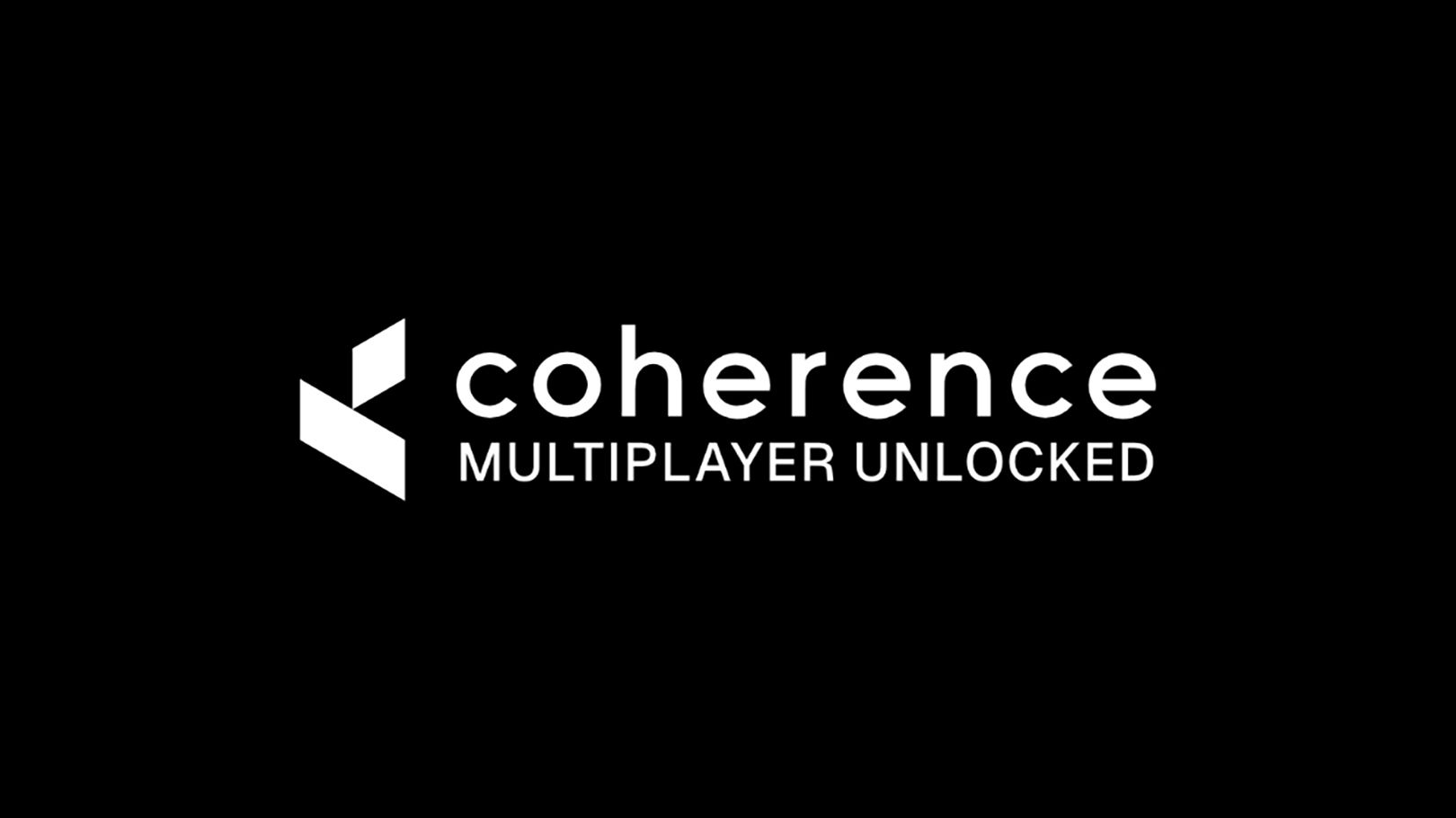 Logo de Coherence avec le texte Multijoueur déverrouillé