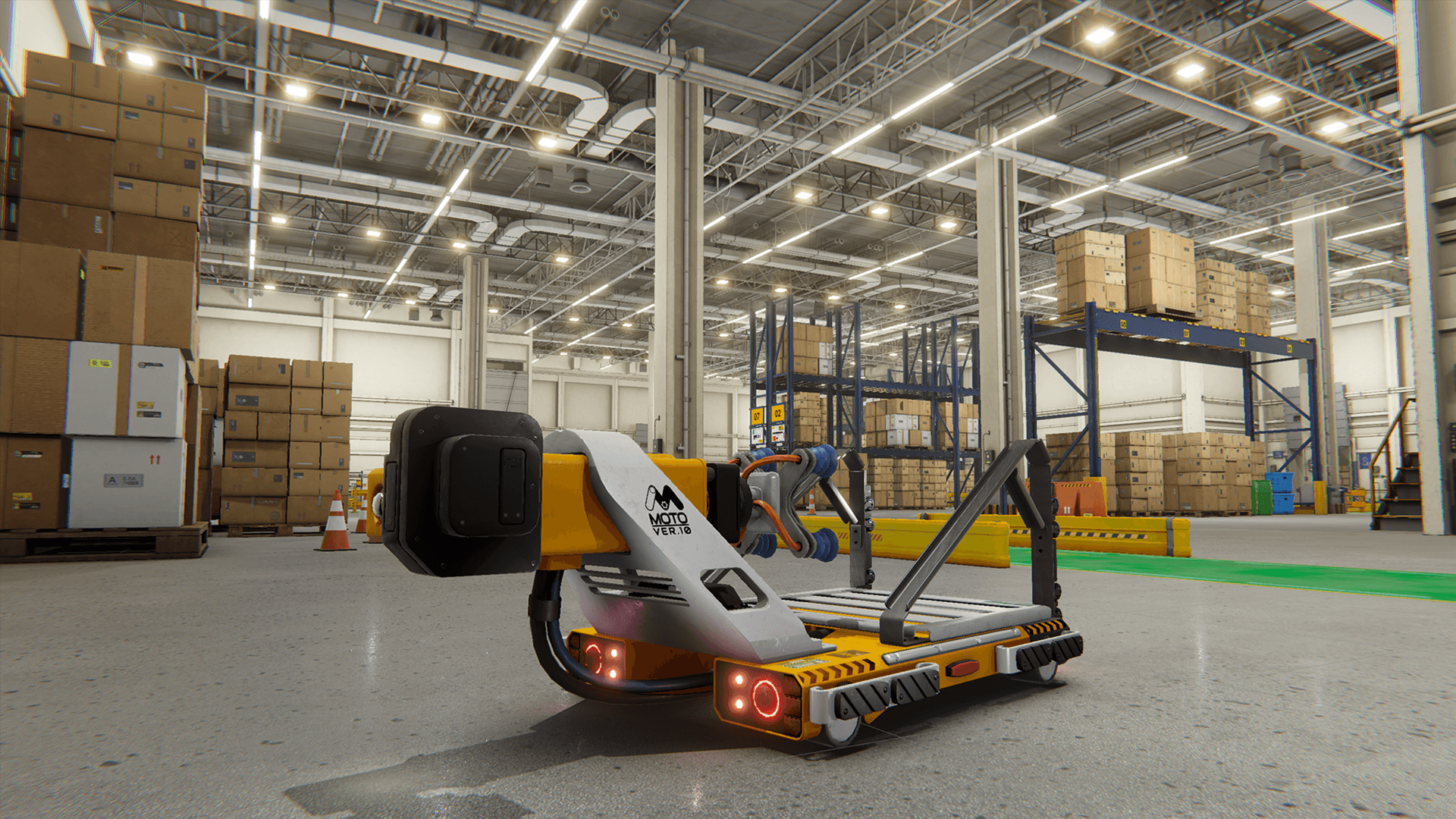 O modelo "Fundamentos da Unity Industry"