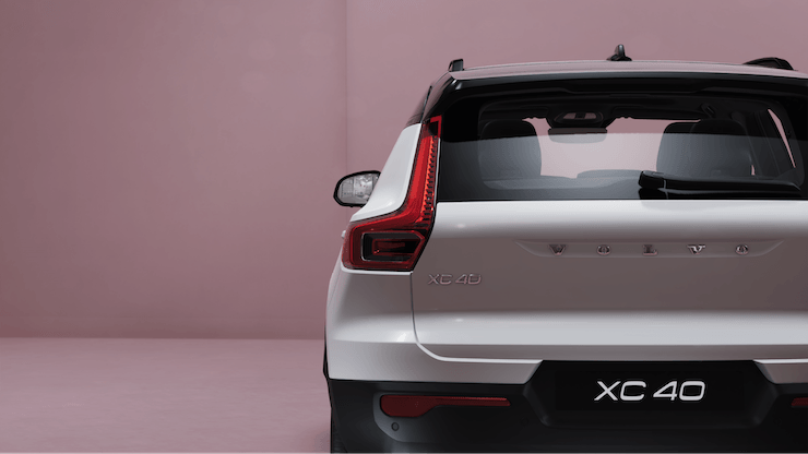 Volvo XC40 Recharge: Modèle 3D dans Unity
