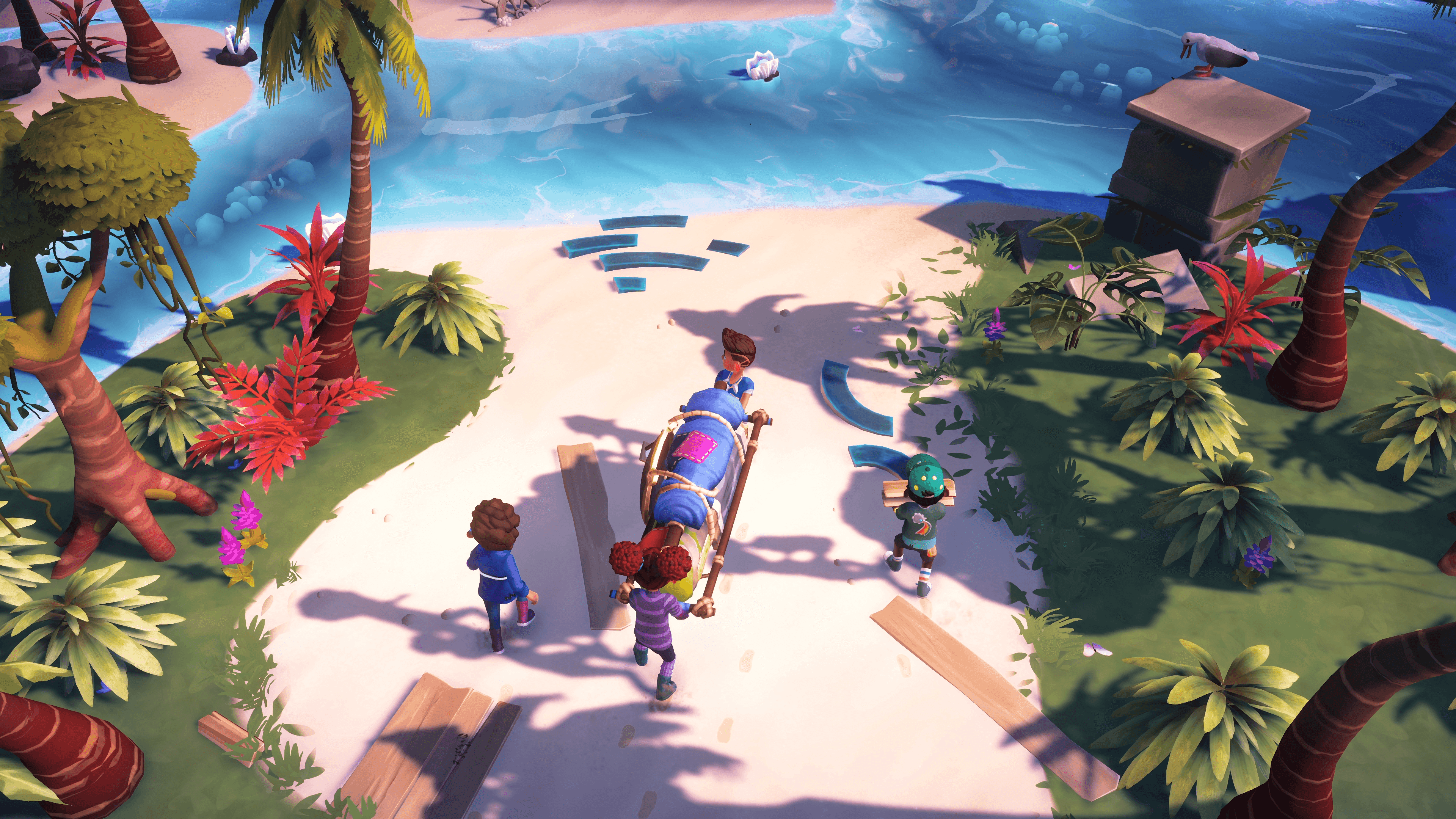 Gameplay in Survival Kids