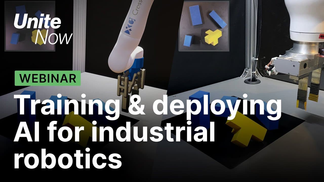 Formación e implantación de IA para robótica industrial