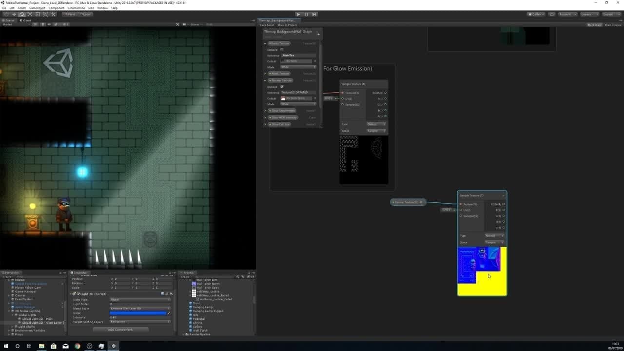 2D mit Shader Graph