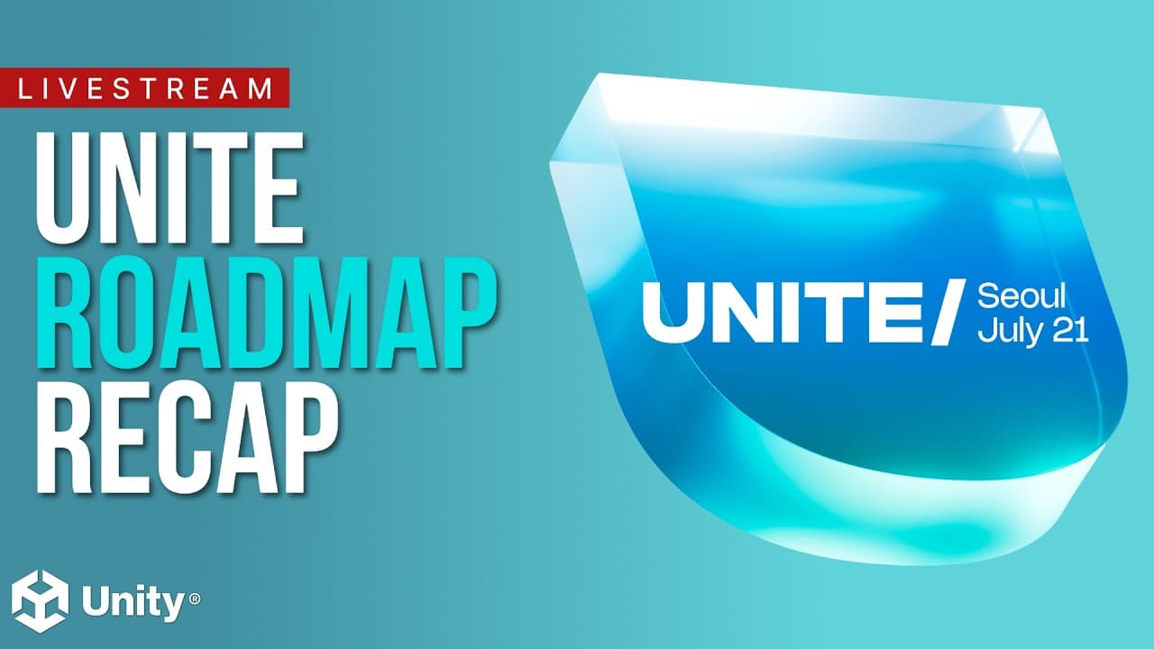 Roteiro da Unity para 2026 | Unite Seoul