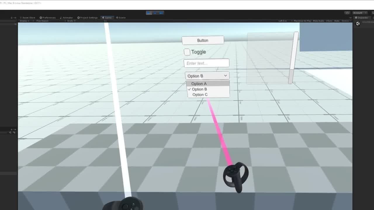 XR Interaction Toolkit