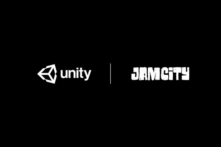 Unity 和 Jamcity 徽标