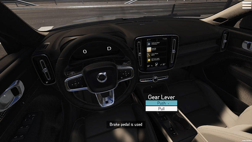 Experiencia del usuario dentro del vehículo 