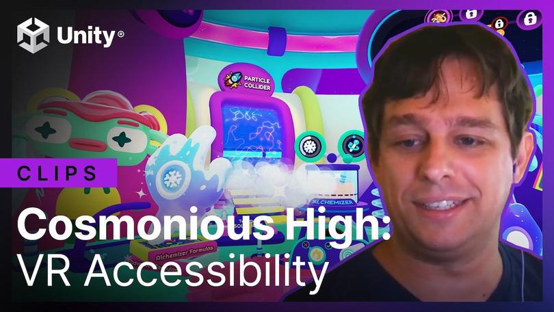 Cosmonious High: VR Accessibility
