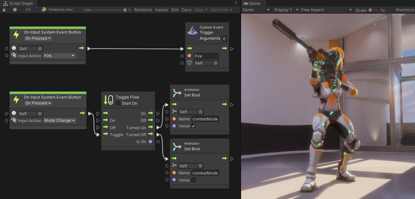 Capture d'écran d'un modèle 3D dans l'éditeur Unity