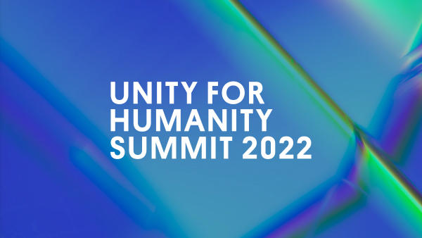 Arte generativo de Unity for Humanity 2022