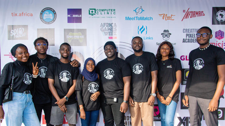 Africa Comicade Sparks Fellowship student group